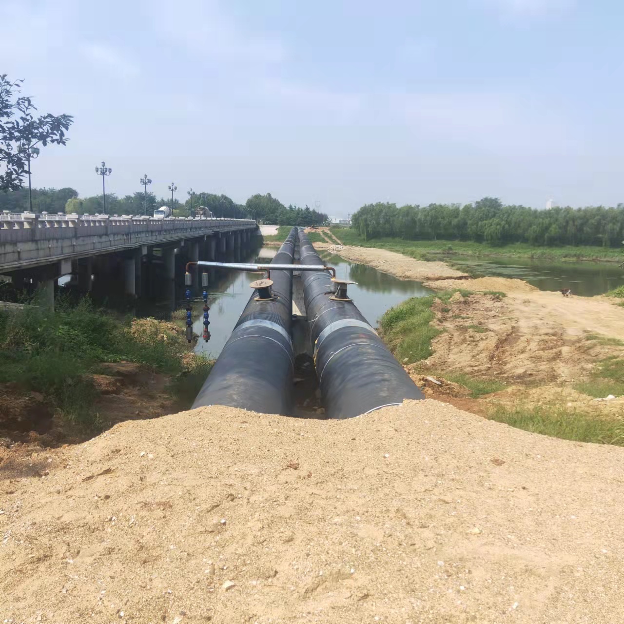 通化管道物理脉冲清洗输油管道清洗